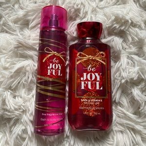 Be Joyful bath and body works set